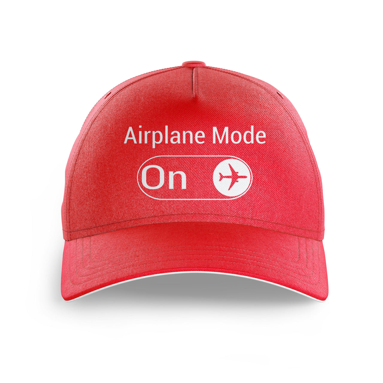 Airplane Mode On Printed Hats