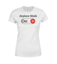 Thumbnail for Airplane Mode On Designed Women T-Shirts