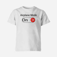 Thumbnail for Airplane Mode On Designed Children T-Shirts