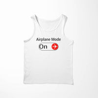 Thumbnail for Airplane Mode On Designed Tank Tops