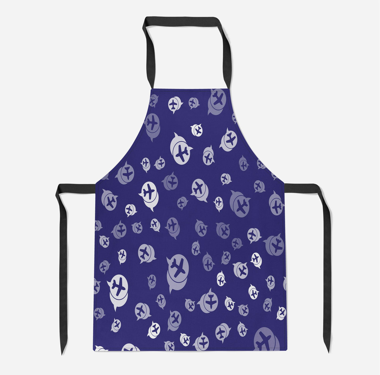 Airplane Notification Theme Designed Kitchen Aprons