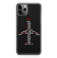 Thumbnail for Airplane Shape Aviation Alphabet Designed iPhone Cases