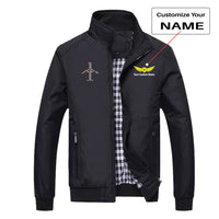 Thumbnail for Airplane Shape Aviation Alphabet Designed Stylish Jackets