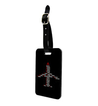 Thumbnail for Airplane Shape Aviation Alphabet Designed Luggage Tag