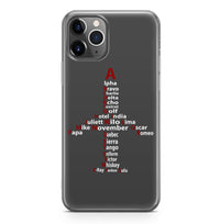 Thumbnail for Airplane Shape Aviation Alphabet Designed iPhone Cases