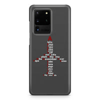 Thumbnail for Airplane Shape Aviation Alphabet Samsung S & Note Cases