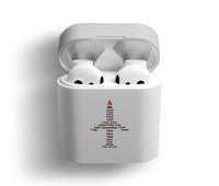 Thumbnail for Airplane Shape Aviation Alphabet Designed AirPods  Cases