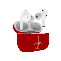 Thumbnail for Airplane Shape Aviation Alphabet Designed AirPods  Cases