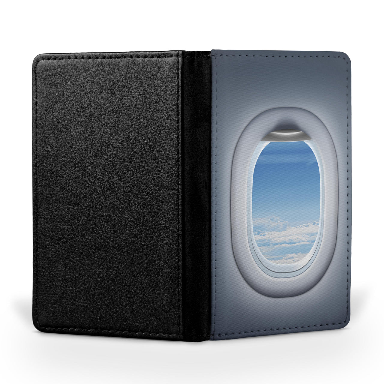 Airplane Passenger Window Designed Passport & Travel Cases