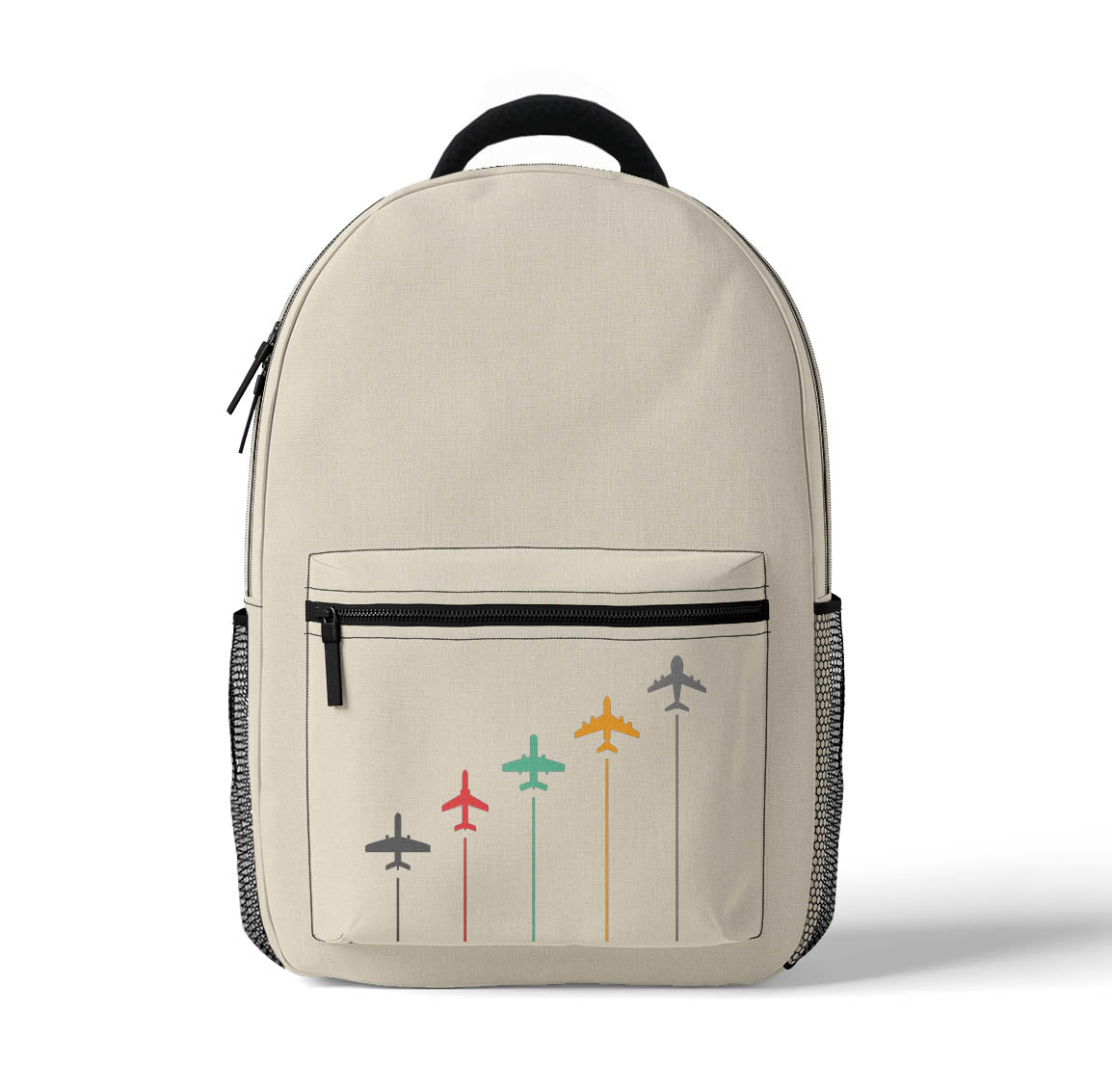 Airplanes Designed 3D Backpacks