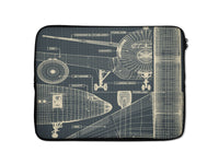 Thumbnail for Airplanes Fuselage & Details Designed Laptop & Tablet Cases