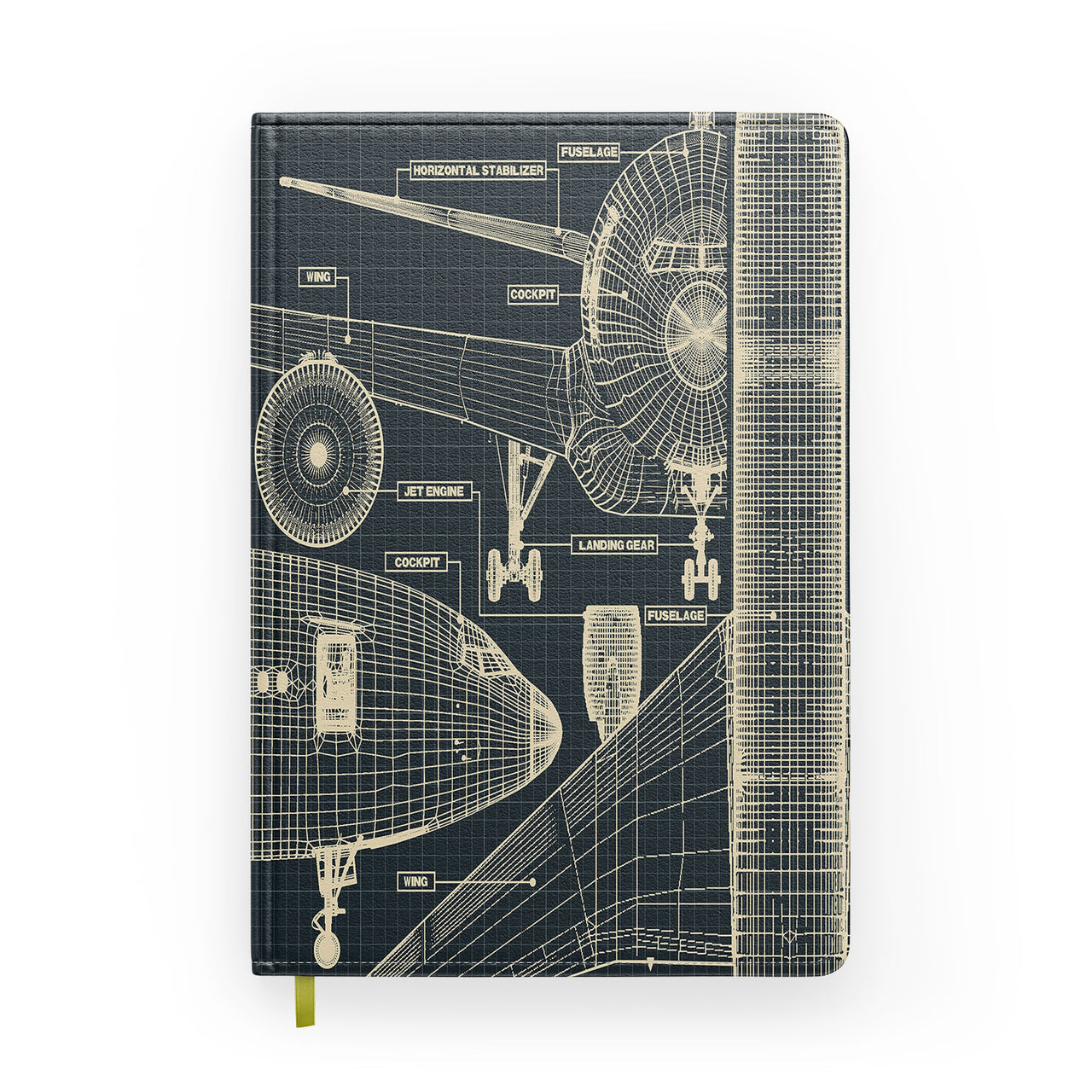 Airplanes Fuselage & Details Designed Notebooks