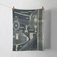 Thumbnail for Airplanes Fuselage & Details Designed Towels