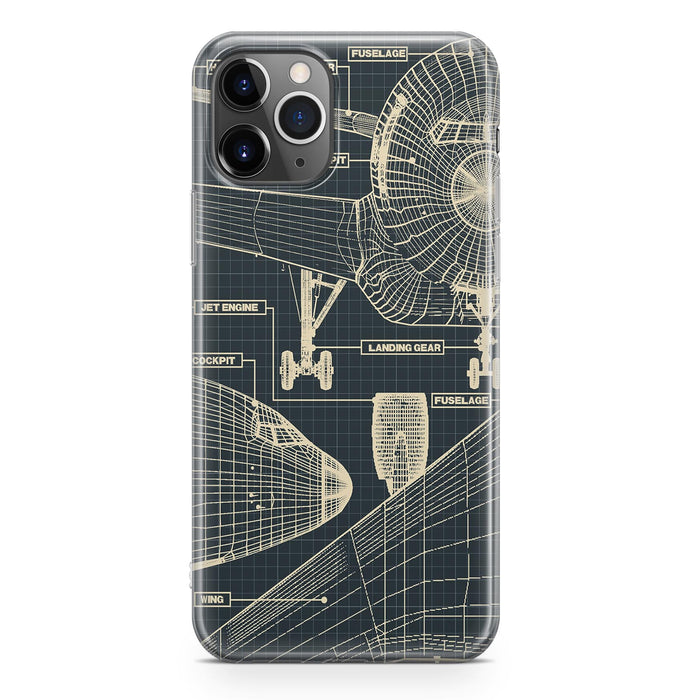 Airplanes Fuselage & Details Designed iPhone Cases