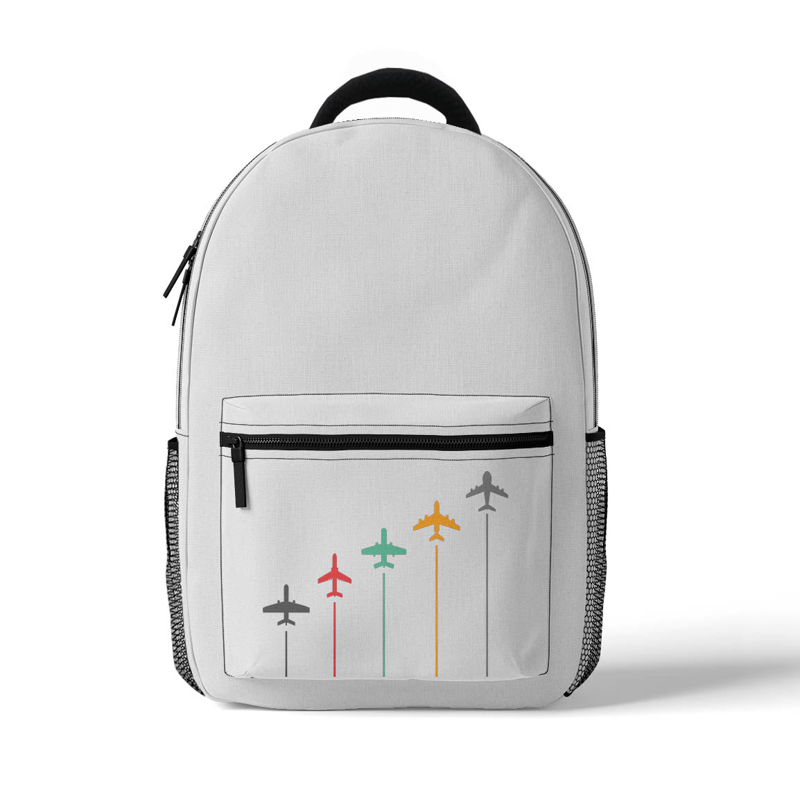 Airplanes Designed 3D Backpacks