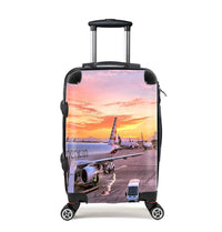 Thumbnail for Airport Photo During Sunset Designed Cabin Size Luggages