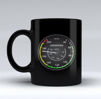 Thumbnail for Airspeed 2 Designed Black Mugs