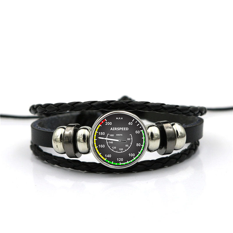 Airspeed 2 Designed Leather Bracelets
