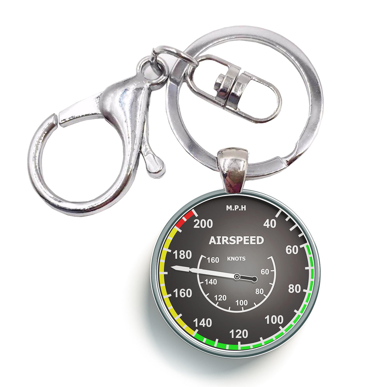 Airspeed 2 Designed Circle Key Chains