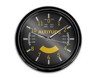 Thumbnail for Airplane Instruments (Altitude-Color) Designed Wall Clocks Aviation Shop 