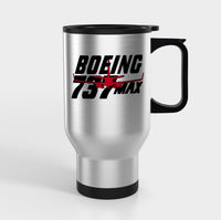 Thumbnail for Amazing Boeing 737 Max Designed Travel Mugs (With Holder)