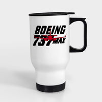 Thumbnail for Amazing Boeing 737 Max Designed Travel Mugs (With Holder)