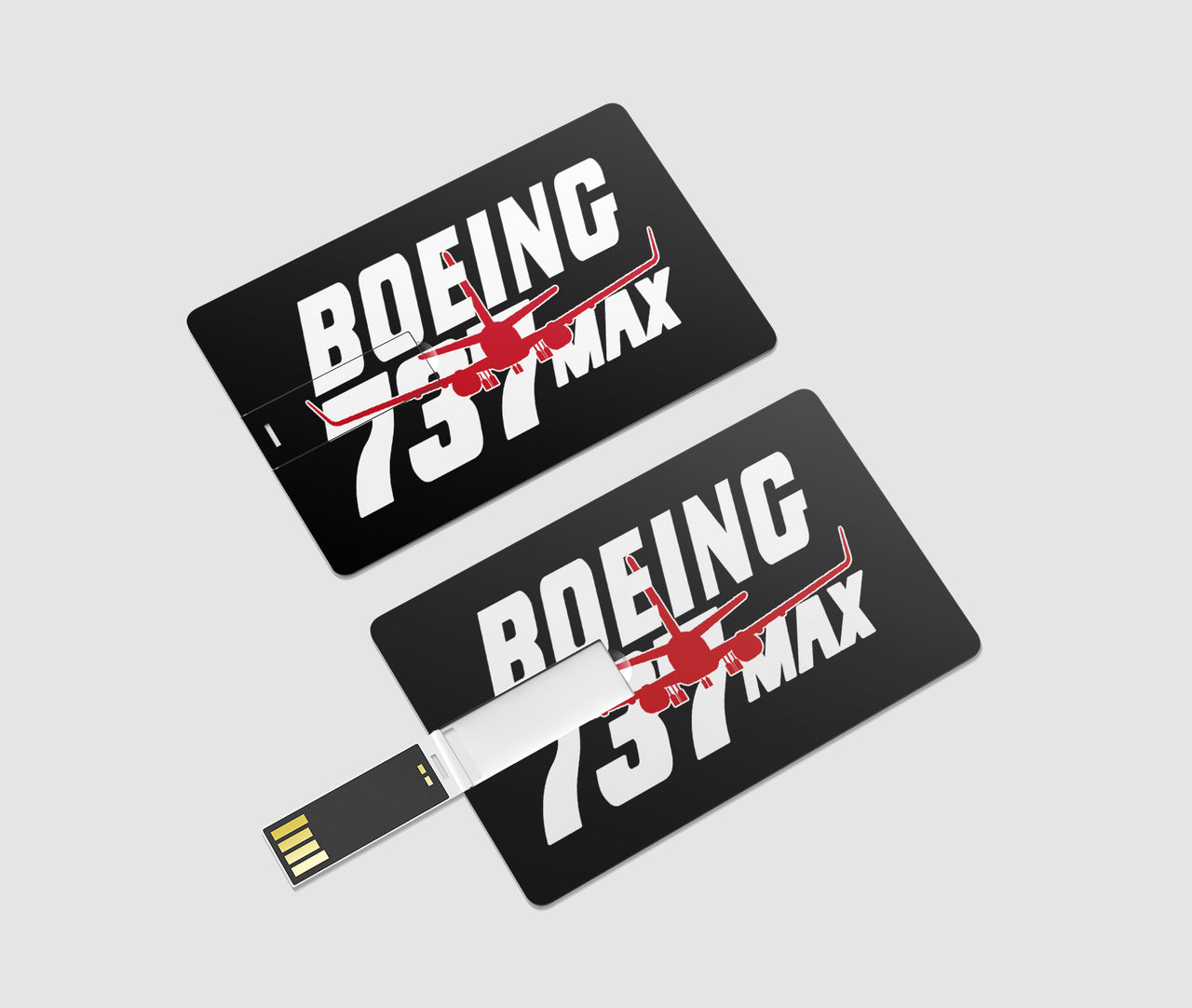 Amazing 737 Max Designed USB Cards