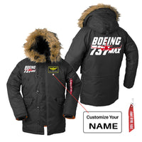 Thumbnail for Amazing 737 Max Designed Parka Bomber Jackets