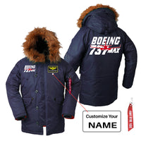 Thumbnail for Amazing 737 Max Designed Parka Bomber Jackets