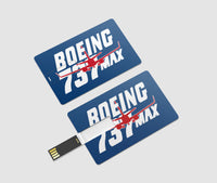 Thumbnail for Amazing 737 Max Designed USB Cards