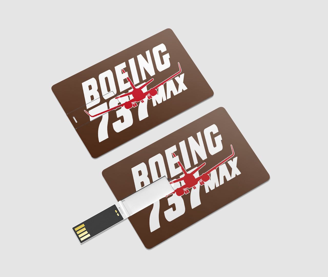 Amazing 737 Max Designed USB Cards