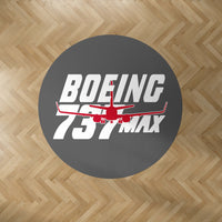 Thumbnail for Amazing Boeing 737 Max Designed Carpet & Floor Mats (Round)