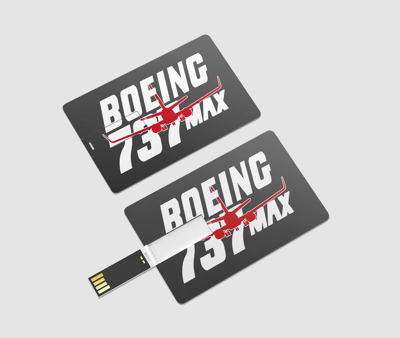 Amazing 737 Max Designed USB Cards