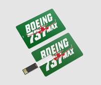 Thumbnail for Amazing 737 Max Designed USB Cards