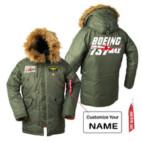 Thumbnail for Amazing 737 Max Designed Parka Bomber Jackets
