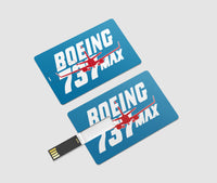 Thumbnail for Amazing 737 Max Designed USB Cards