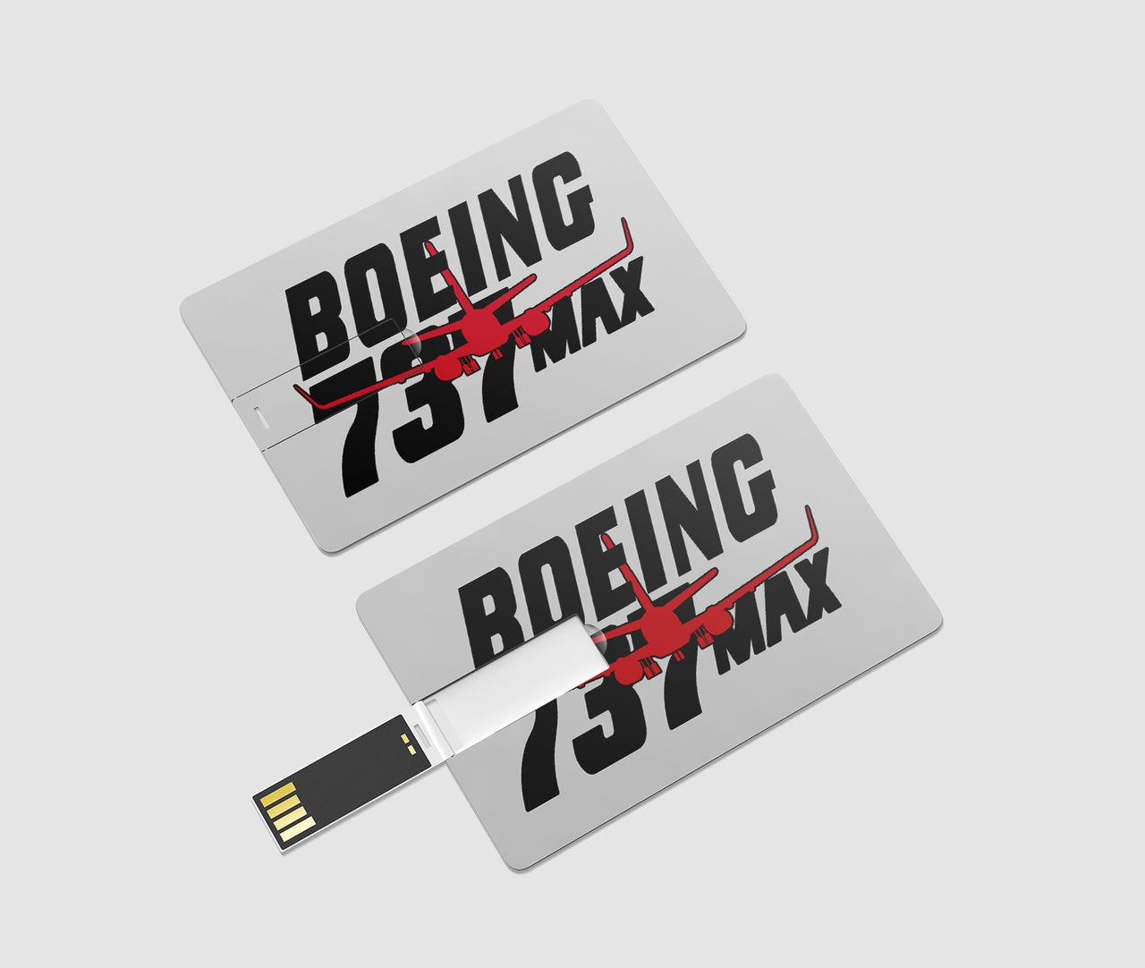 Amazing 737 Max Designed USB Cards