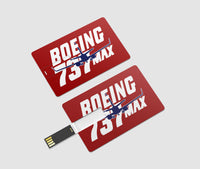 Thumbnail for Amazing 737 Max Designed USB Cards