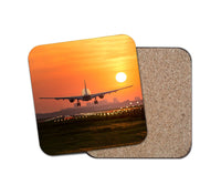 Thumbnail for Amazing Airbus A330 Landing at Sunset Designed Coasters