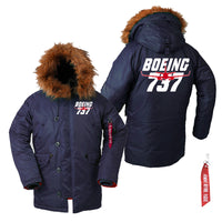Thumbnail for Amazing Boeing 737 Designed Parka Bomber Jackets