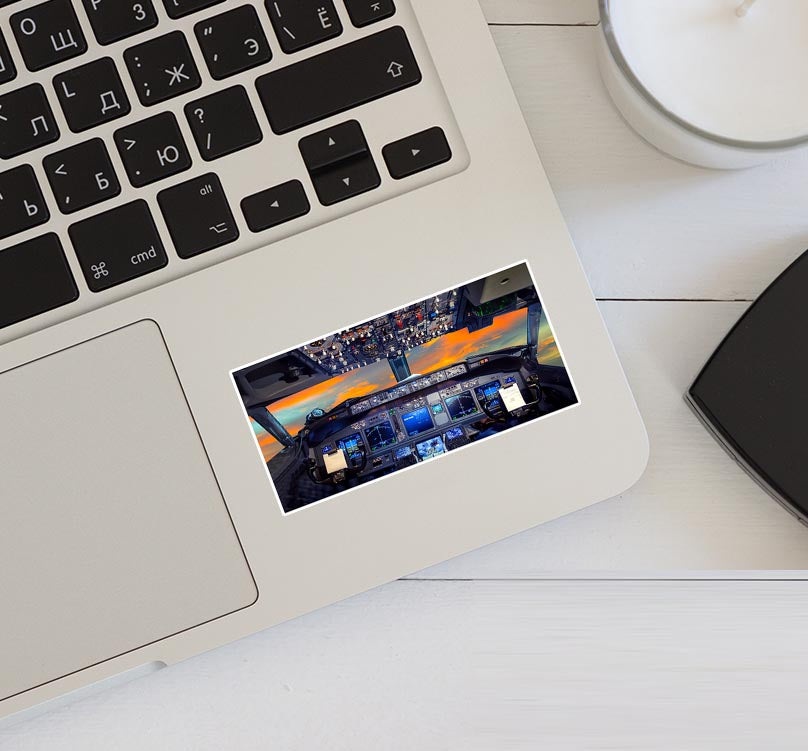 Amazing Boeing 737 Cockpit Designed Stickers