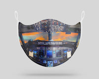 Thumbnail for Amazing Boeing 737 Cockpit Designed Face Masks