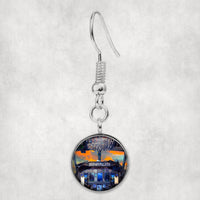 Thumbnail for Amazing Boeing 737 Cockpit Designed Earrings