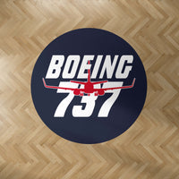 Thumbnail for Amazing Boeing 737 Designed Carpet & Floor Mats (Round)