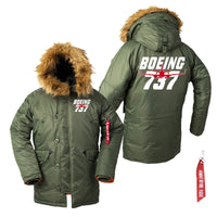 Thumbnail for Amazing Boeing 737 Designed Parka Bomber Jackets