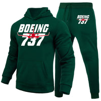 Thumbnail for Amazing Boeing 737 Designed Hoodies & Sweatpants Set