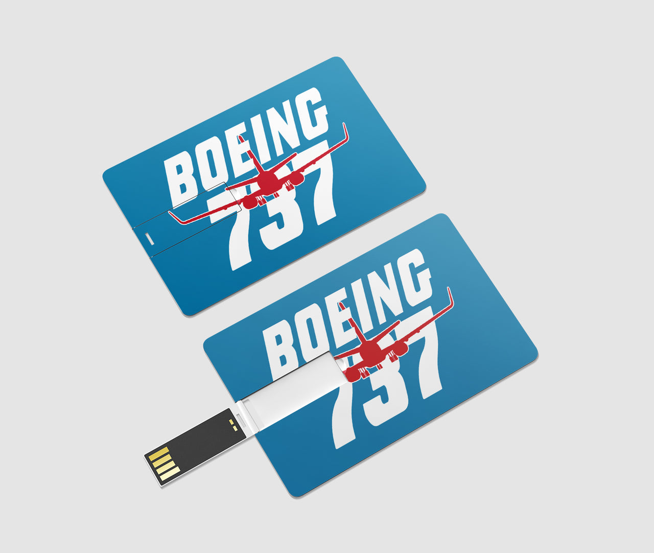 Amazing Boeing 737 Designed USB Cards