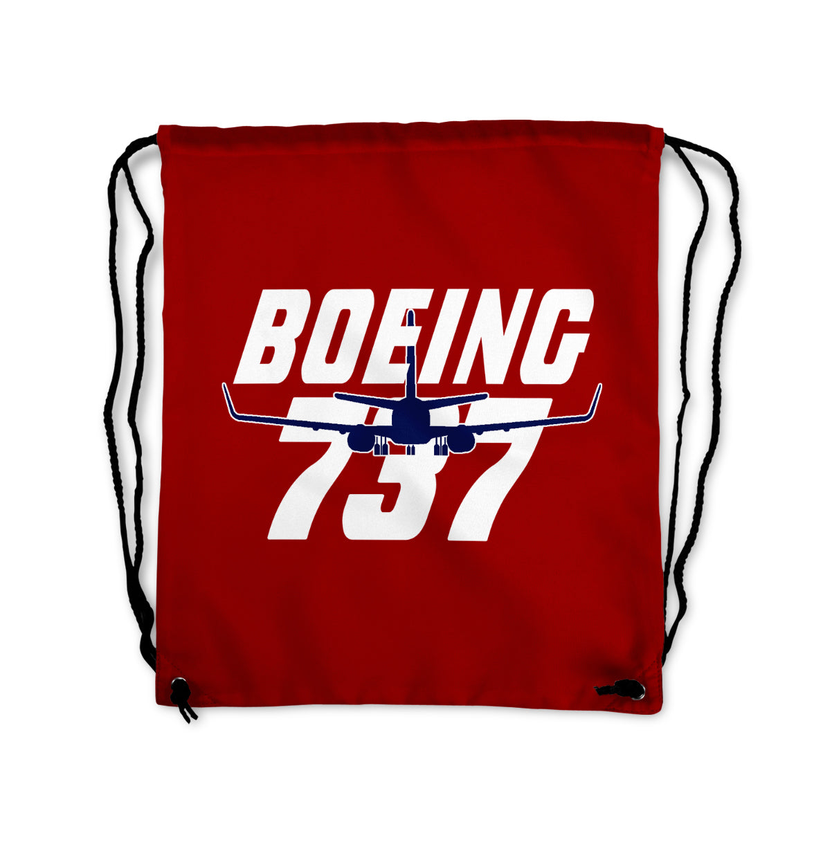 Amazing Boeing 737 Designed Drawstring Bags