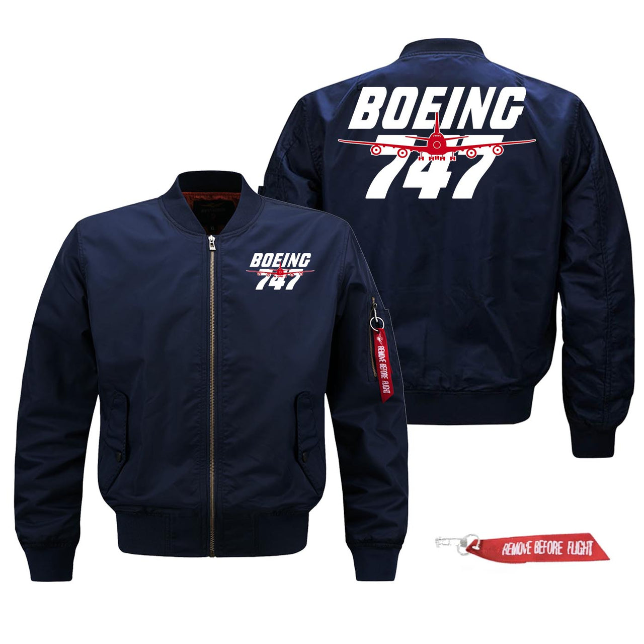Amazing Boeing 747 Designed Pilot Jackets (Customizable)