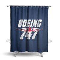 Thumbnail for Amazing Boeing 747 Designed Shower Curtains